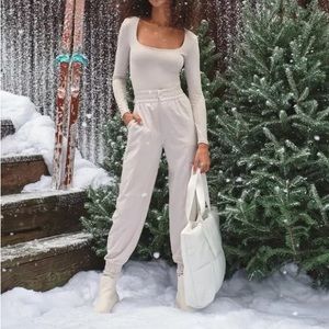 Abercrombie - Traveler Après Ski Pant (Cream)